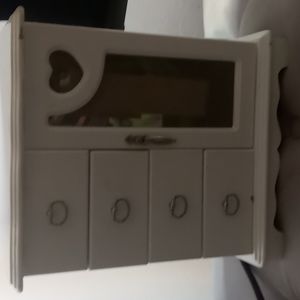 White jewelry box